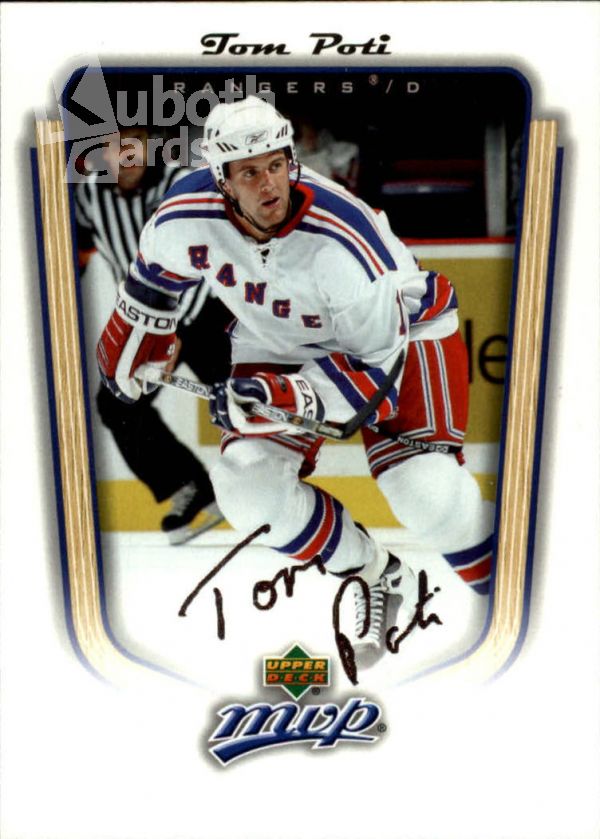 NHL 2005-06 Upper Deck MVP - No 254 - Tom Poti