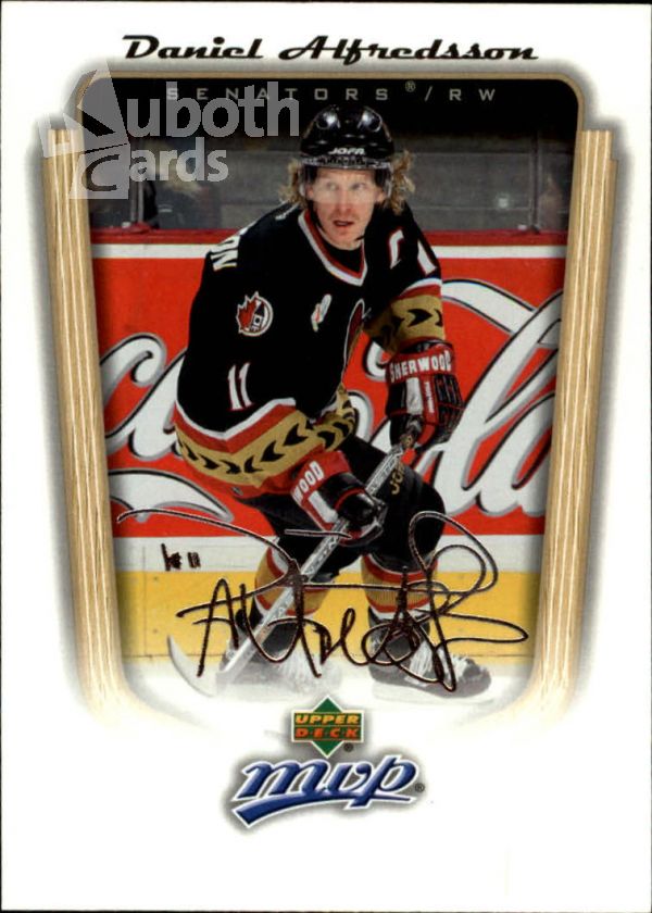 NHL 2005-06 Upper Deck MVP - No 273 - Daniel Alfredsson