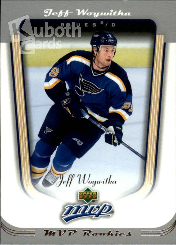 NHL 2005-06 Upper Deck MVP - No 398 - Jeff Woywitka