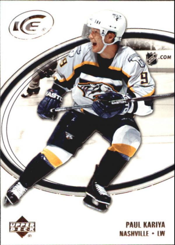 NHL 2005-06 Upper Deck Ice - No 54 - Paul Kariya