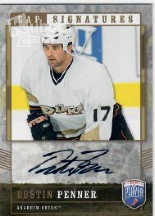 NHL 2006-07 Be A Player Signatures 25 - No 72 - Dustin Penner