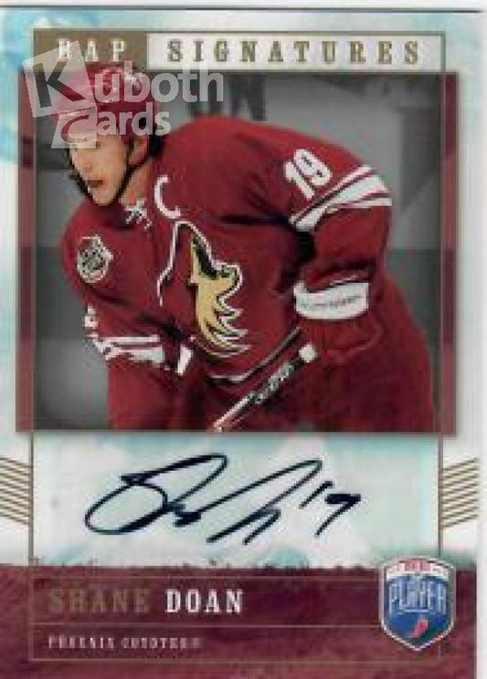 NHL 2006-07 Be A Player Signatures - No SD - Shane Doan