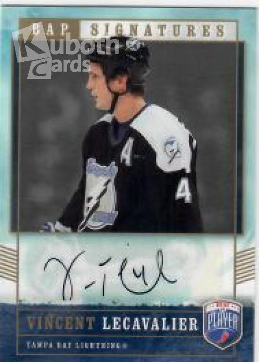 NHL 2006-07 Be A Player Signatures - No VL - Vincent Lecavalier