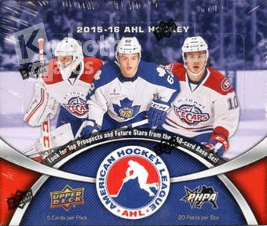 NHL 2015-16 Upper Deck American Hockey League AHL - Box