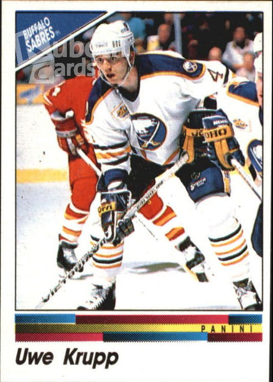 NHL 1990-91 Panini Stickers - No 22 - Uwe Krupp