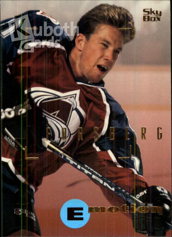 NHL 1995 / 96 Emotion - No 36 - Peter Forsberg