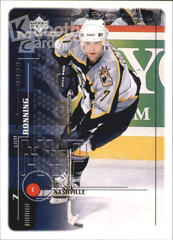 NHL 1998-99 Upper Deck MVP - No 112 - Cliff Ronning