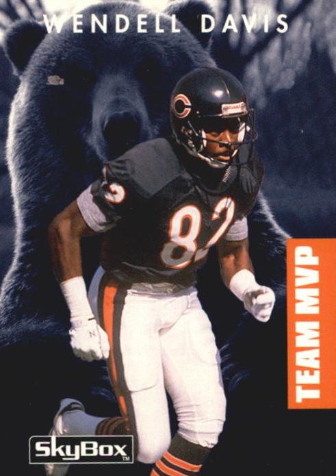 NFL 1992 SkyBox Prime Time - No 232 - Wendell Davis