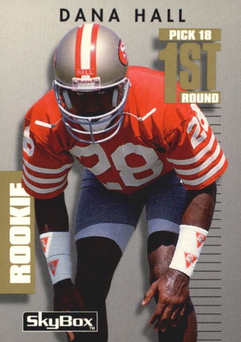 NFL 1992 SkyBox Prime Time - No 234 - Dana Hall