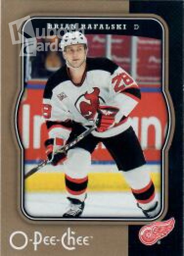 NHL 2007-08 O-Pee-Chee - No 181 - Brian Rafalski