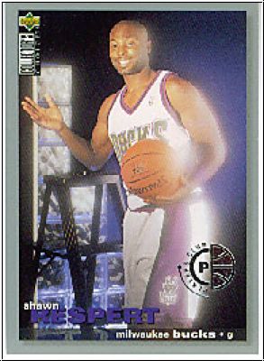 NBA 1995-96 Collector's Choice Players Club - No 258 - Shawn Respert