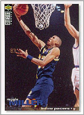 NBA 1995-96 Collector's Choice - No 157 - Reggie Miller