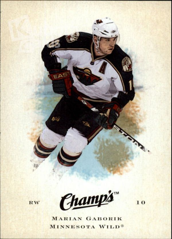 NHL 2008-09 Upper Deck Champ's - No 51 - Marian Gaborik