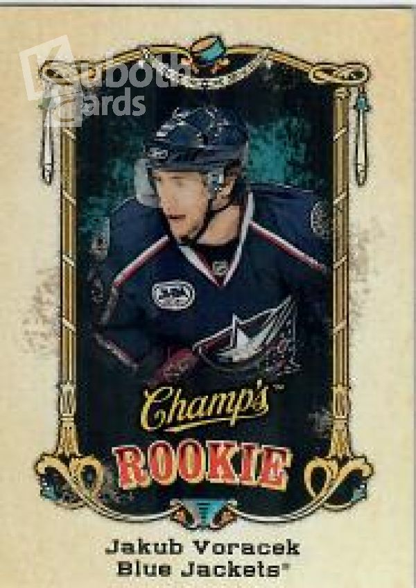 NHL 2008-09 Upper Deck Champ's - No 168 - Jakub Voracek