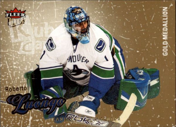 NHL 2008-09 Ultra Gold Medallion - No 199 - Roberto Luongo