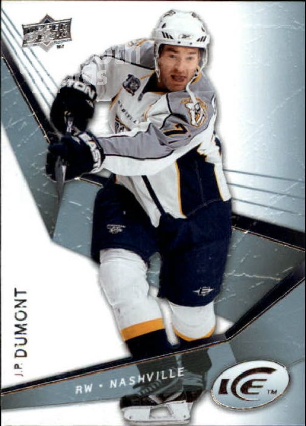 NHL 2008-09 Upper Deck Ice - No 32 - J.P. Dumont