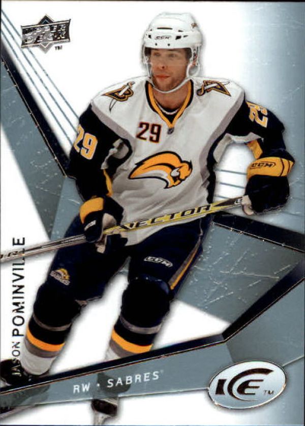 NHL 2008-09 Upper Deck Ice - No 35 - Jason Pominville