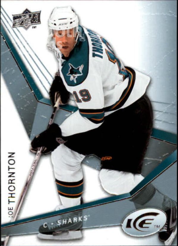 NHL 2008-09 Upper Deck Ice - No 39 - Joe Thornton