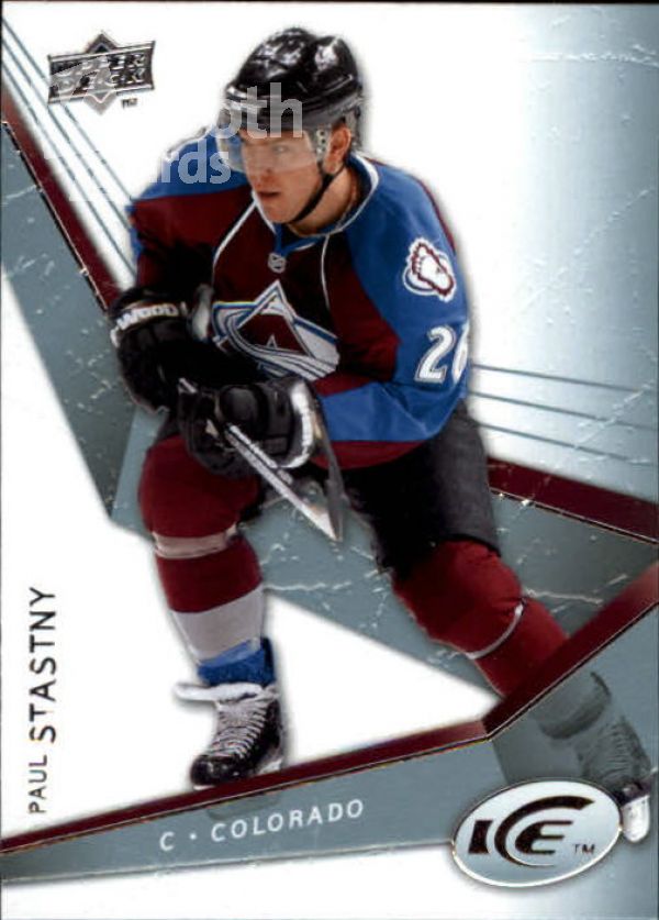 NHL 2008-09 Upper Deck Ice - No 74 - Paul Stastny