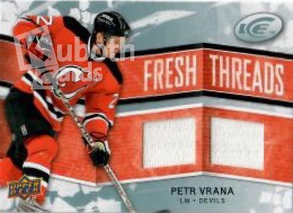 NHL 2008-09 Upper Deck Ice Fresh Threads - No FT-PV - Petr Vrana