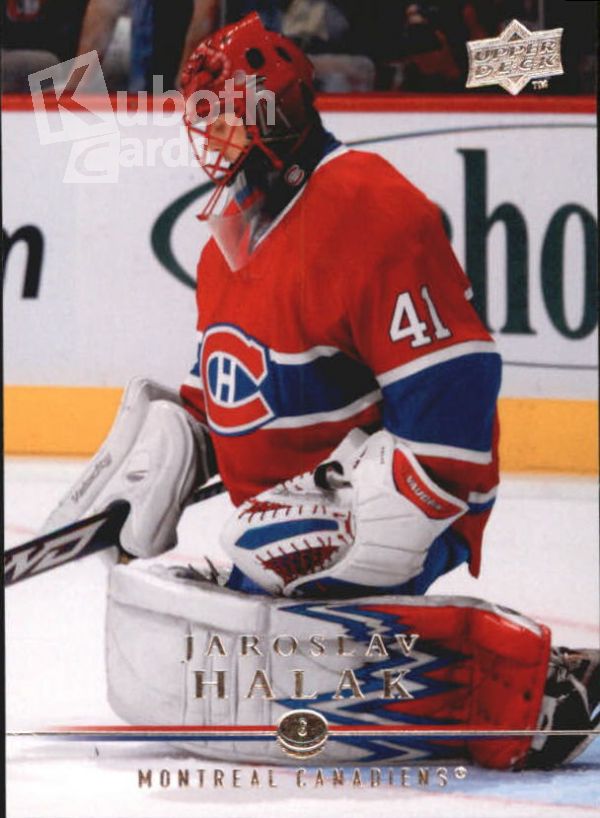 NHL 2008-09 Upper Deck - No 356 - Jaroslav Halak