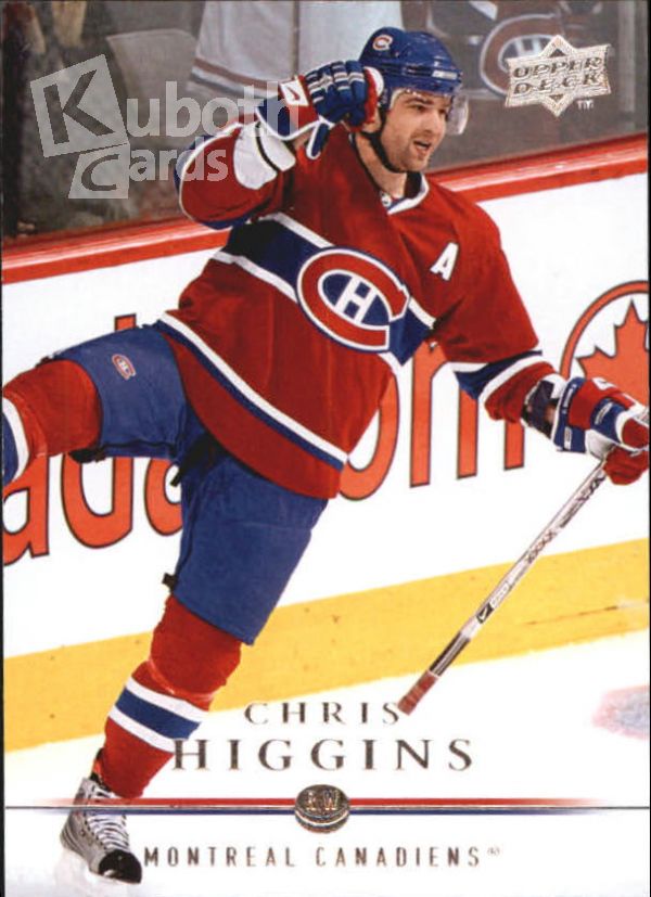 NHL 2008-09 Upper Deck - No 357 - Chris Higgins