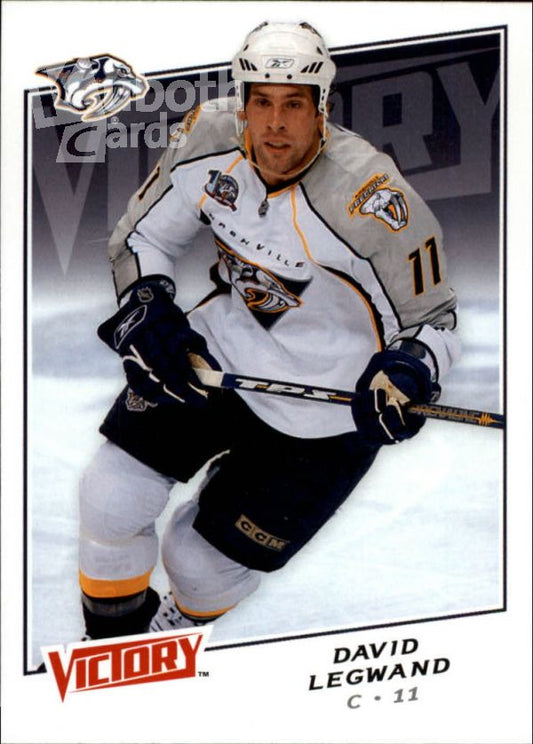 NHL 2008-09 Upper Deck Victory - No 85 - David Legwand