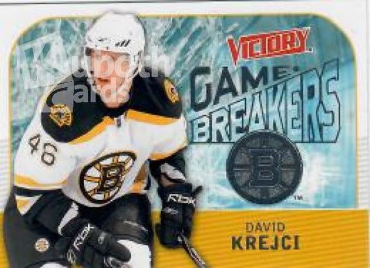 NHL 2009-10 Upper Deck Victory Game Breakers - No GB14 - David Krejci