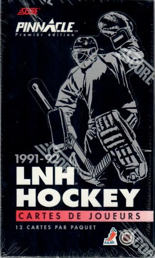 NHL 1991-92 Score Pinnacle Hockey Canadian Edition Box