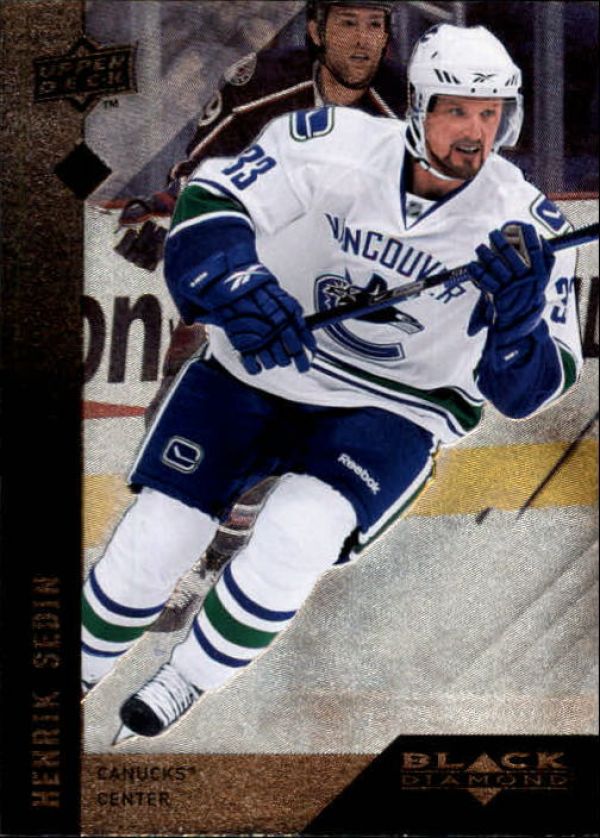 NHL 2009-10 Black Diamond - No 71 - Henrik Sedin