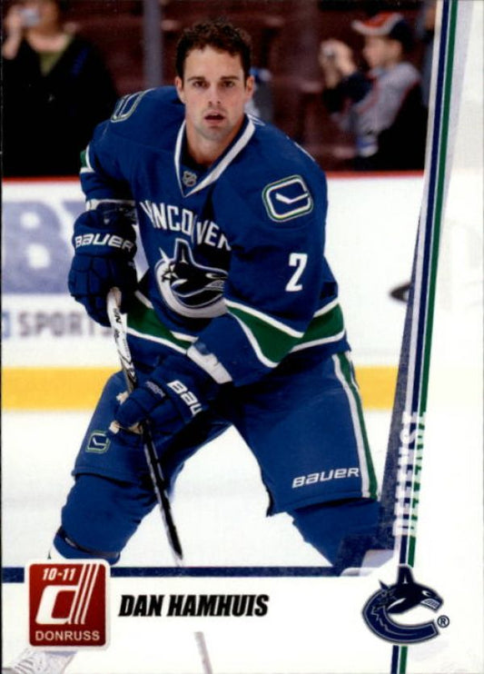 NHL 2010-11 Donruss - No 84 - Dan Hamhuis