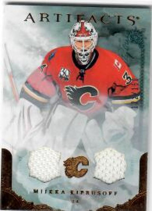 NHL 2010-11 Artifacts Jerseys Bronze - No 8 - Miikka Kiprusoff