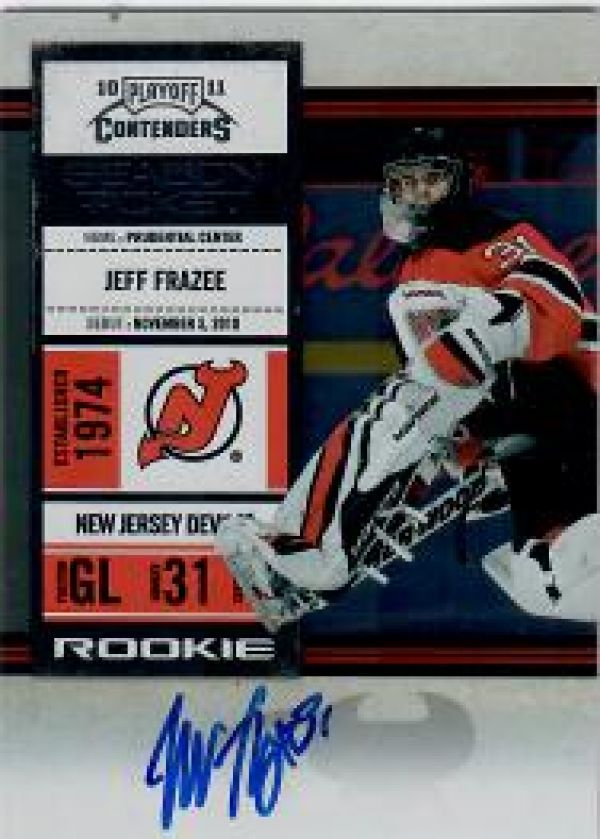 NHL 2010-11 Playoff Contenders - No 145 - Jeff Frazee