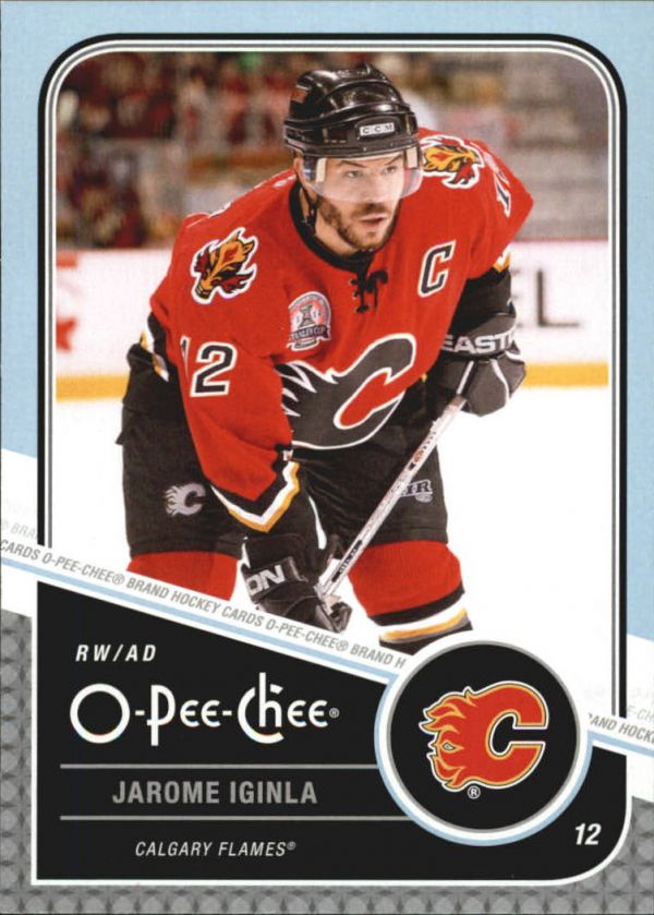 NHL 2011-12 O-Pee-Chee Playoff Beard - No. 41 - Jarome Iginla