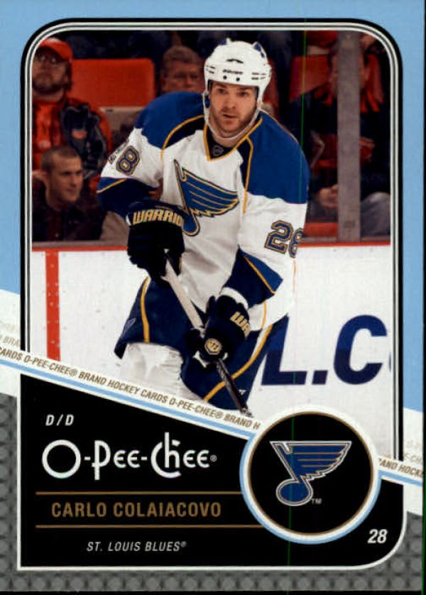 NHL 2011-12 O-Pee-Chee - No. 336 - Carlo Colaiacovo