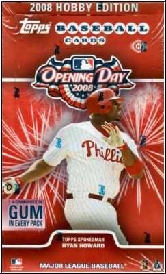 MLB 2008 Topps Opening Day - Päckchen