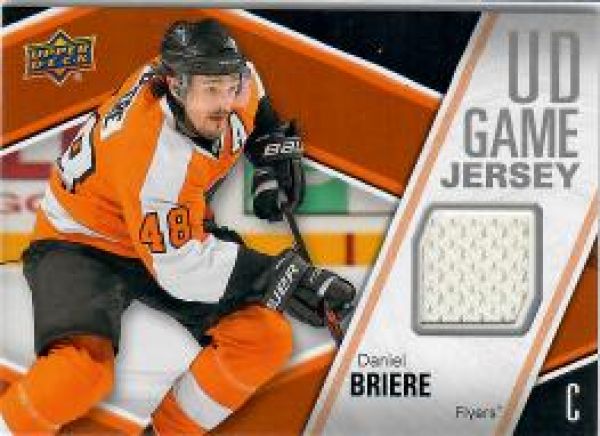 NHL 2011-12 Upper Deck Game Jerseys - No GJ-DB - Daniel Briere