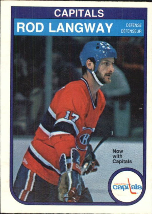 NHL 1982-83 O-Pee-Chee - No 368 - Rod Langway