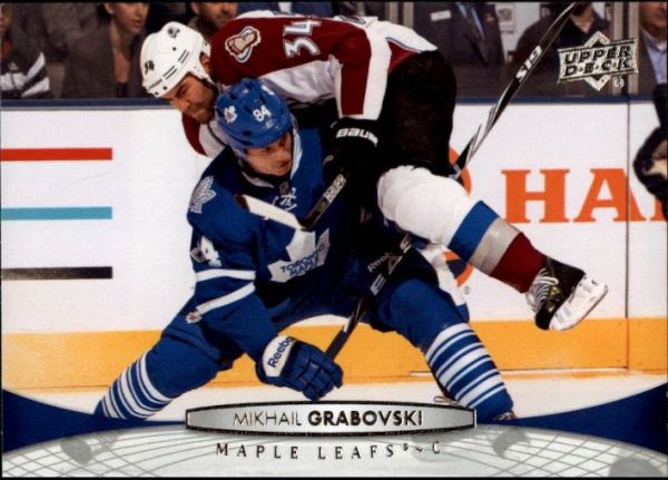 NHL 2011-12 Upper Deck - No. 276 - Mikhail Grabovski