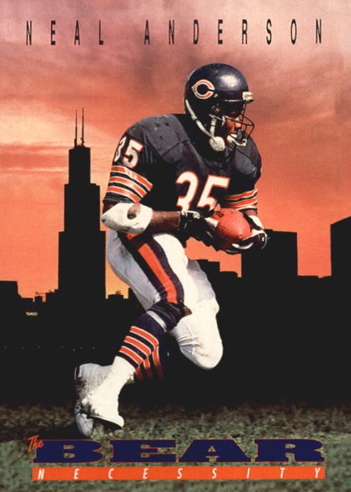 NFL 1992 SkyBox Prime Time - No 023 - Neal Anderson