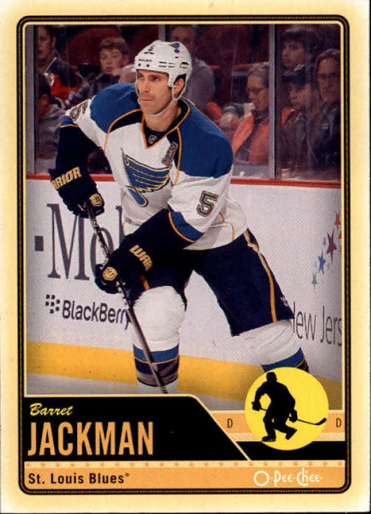 NHL 2012-13 O-Pee-Chee - No 383 - Barret Jackman