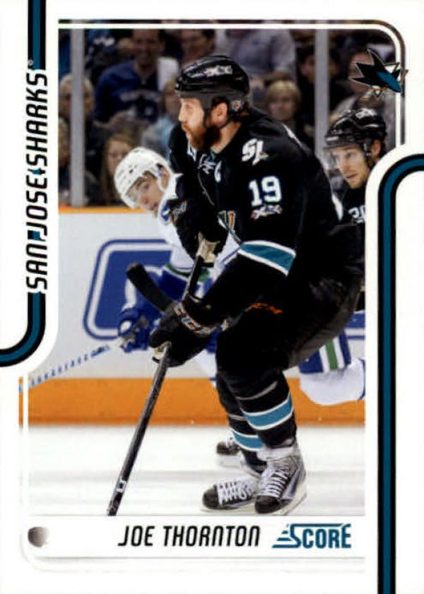 NHL 2011-12 Score - No. 385 - Joe Thornton