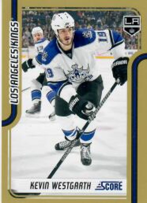 NHL 2011-12 Score Gold - No. 222 - Kevin Westgarth