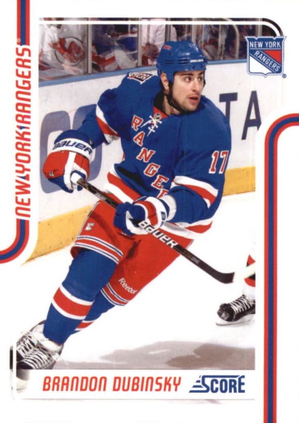 NHL 2011-12 Score Glossy - No. 315 - Brandon Dubinsky