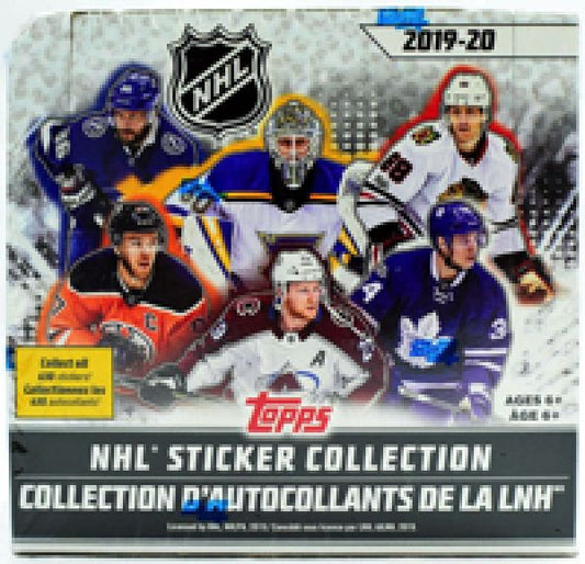NHL 2019-20 Topps Sticker Collection Box