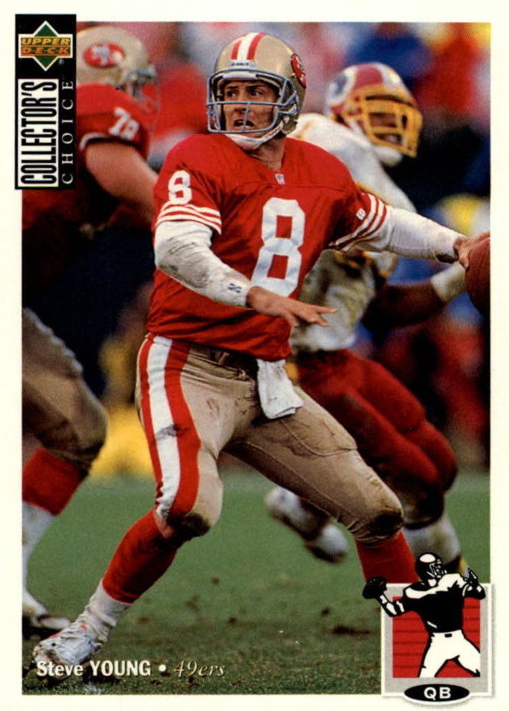 NFL 1994 Collector's Choice - No 240 - Steve Young