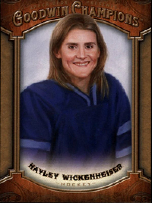 NHL/M 2014 Upper Deck Goodwin Champions - No 19 - Hayley Wickenheiser