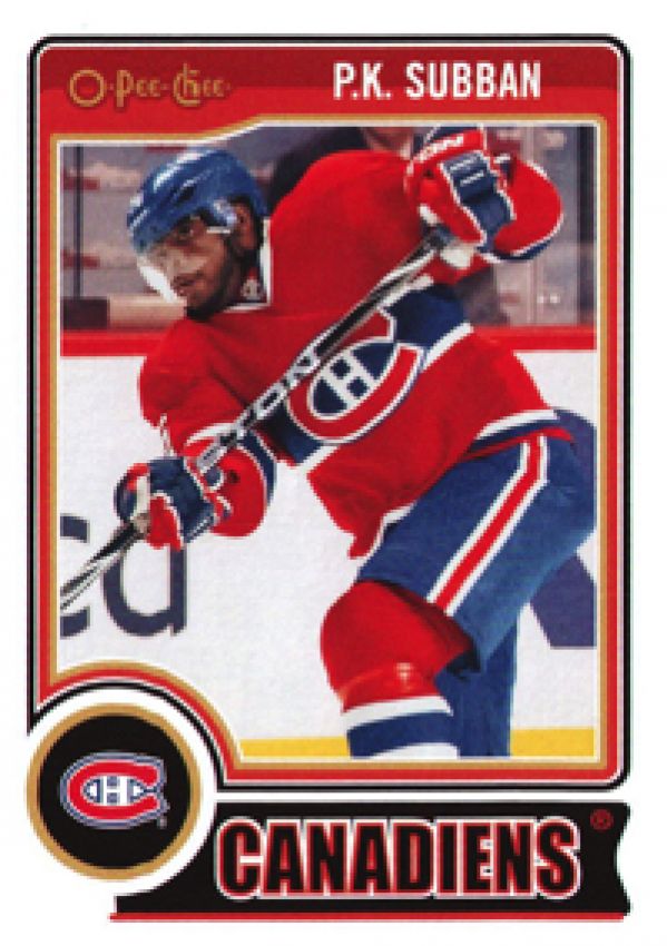 NHL 2014-15 O-Pee-Chee - No 9 - P.K. Subban