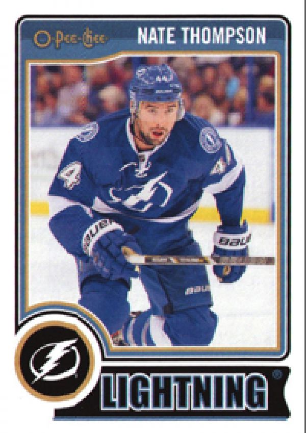 NHL 2014-15 O-Pee-Chee - No. 115 - Nate Thompson