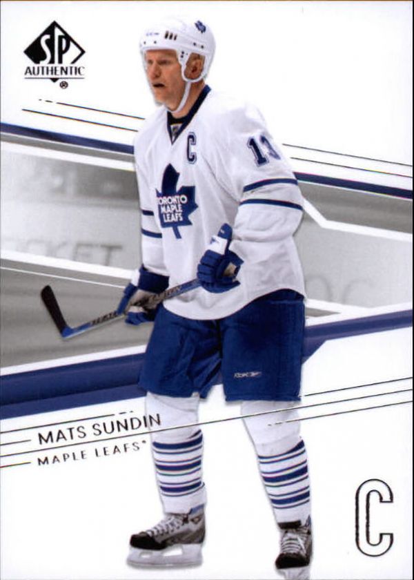 NHL 2014-15 SP Authentic - No 77 - Mats Sundin